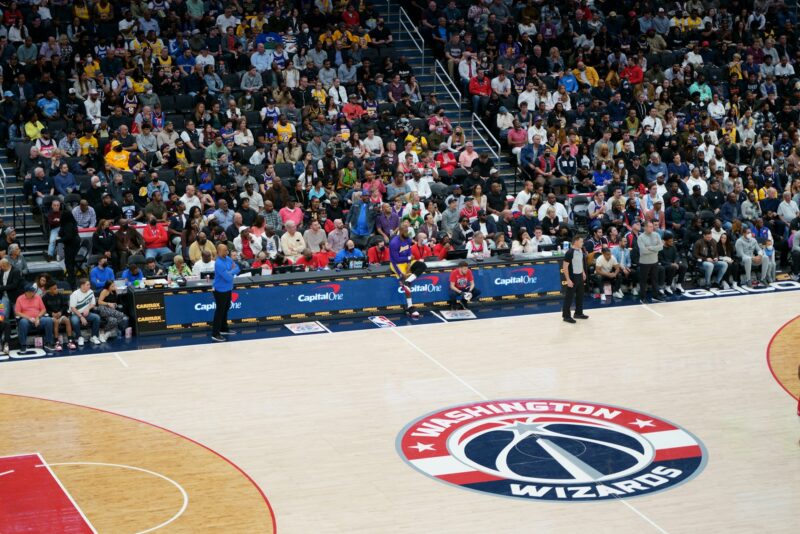 NBAワシントンウィザースのコート