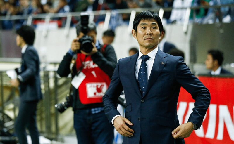 日本代表監督の森保一監督の画像