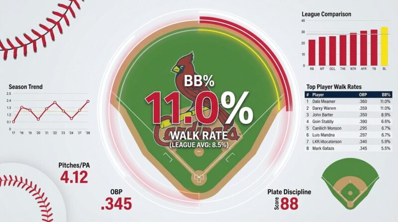 四球確率が11.0%を表す画像
