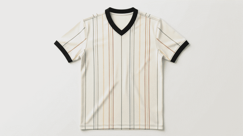 日本代表新ユニフォームのアウェイ用をイメージした画像